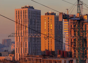 Будівництво нового масиву під Києвом